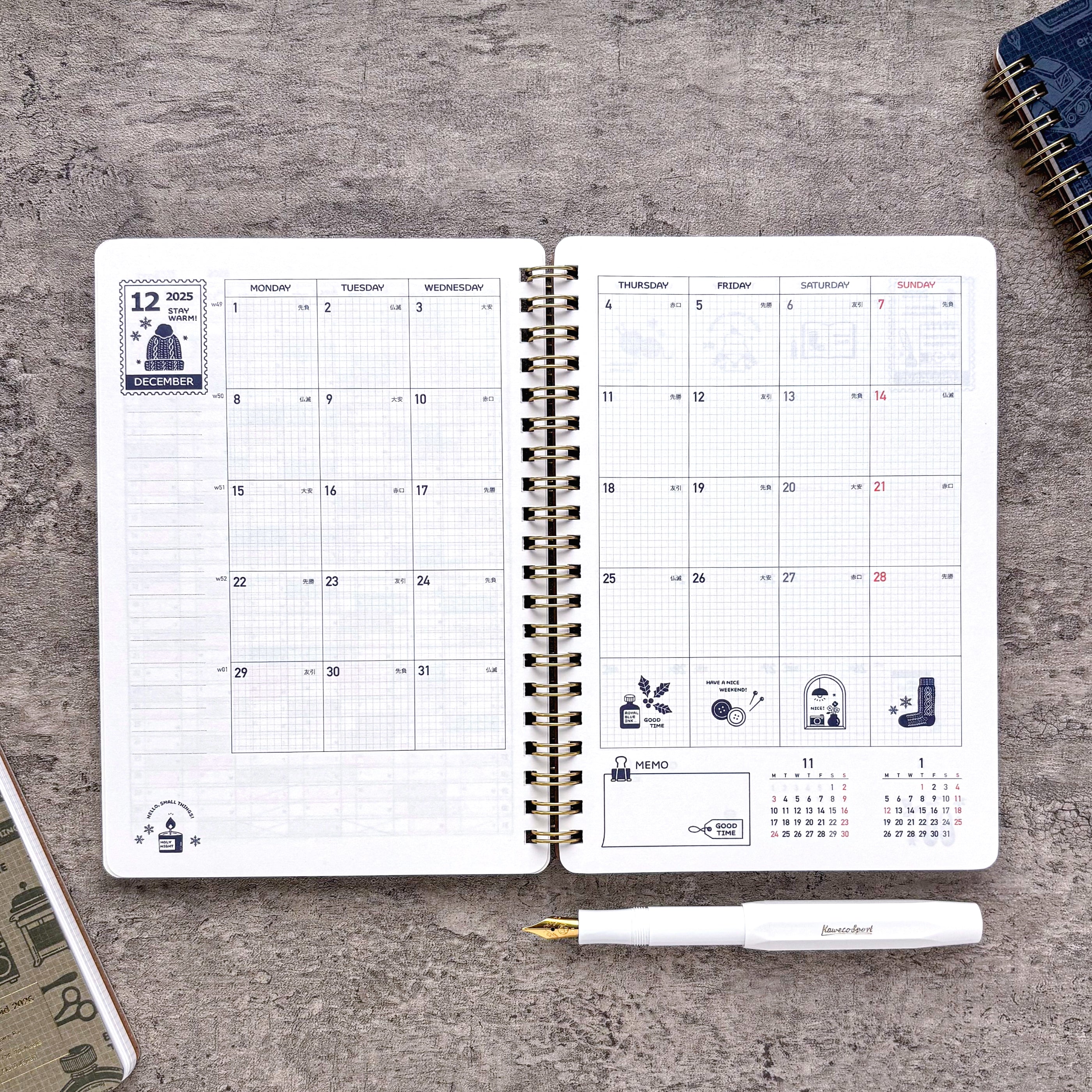 [SALE] eric 2026 Planner - (3 Colors / B6 Size)