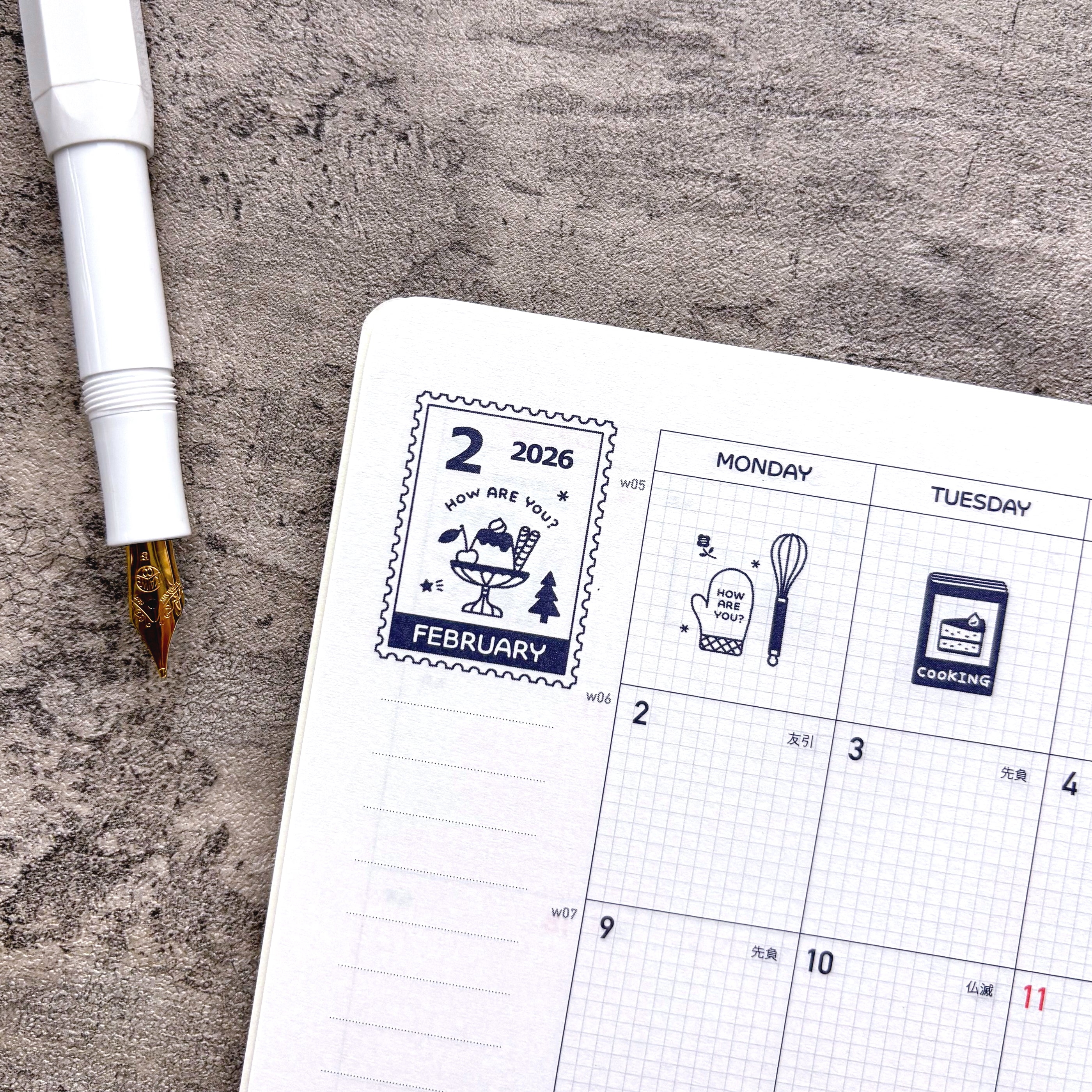 [SALE] eric 2026 Planner - (3 Colors / B6 Size)
