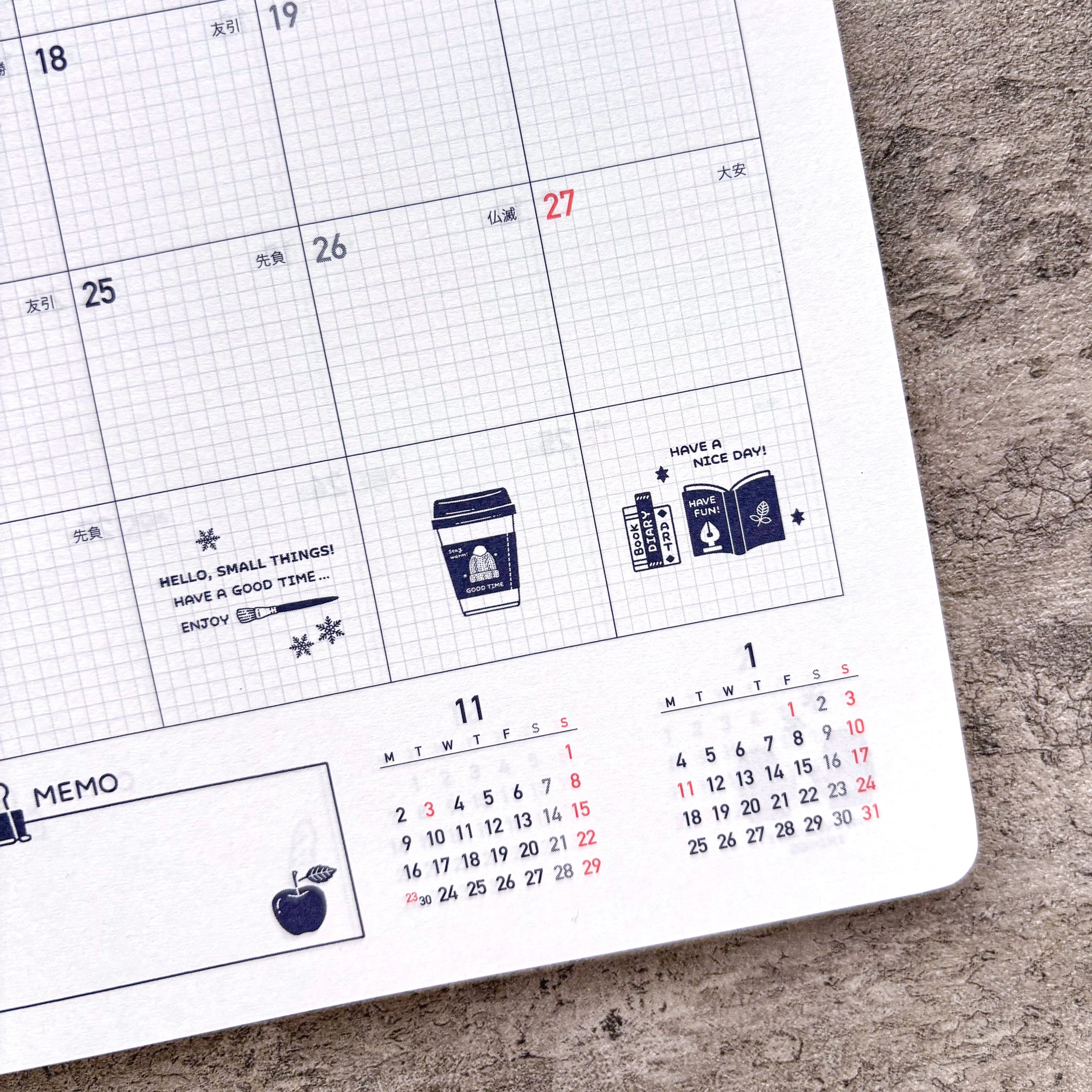 [SALE] eric 2026 Planner - (3 Colors / B6 Size)