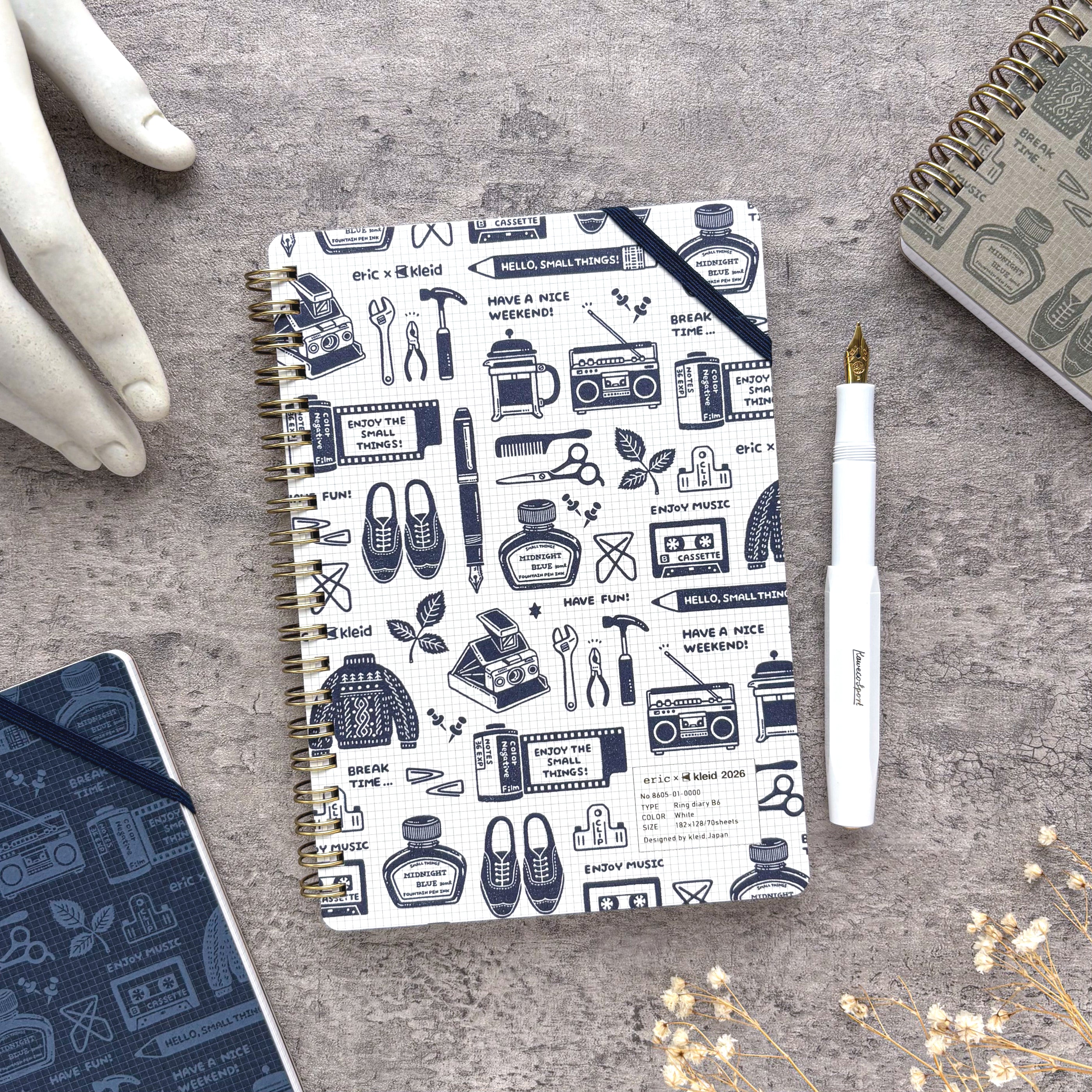 [SALE] eric 2026 Planner - (3 Colors / B6 Size)