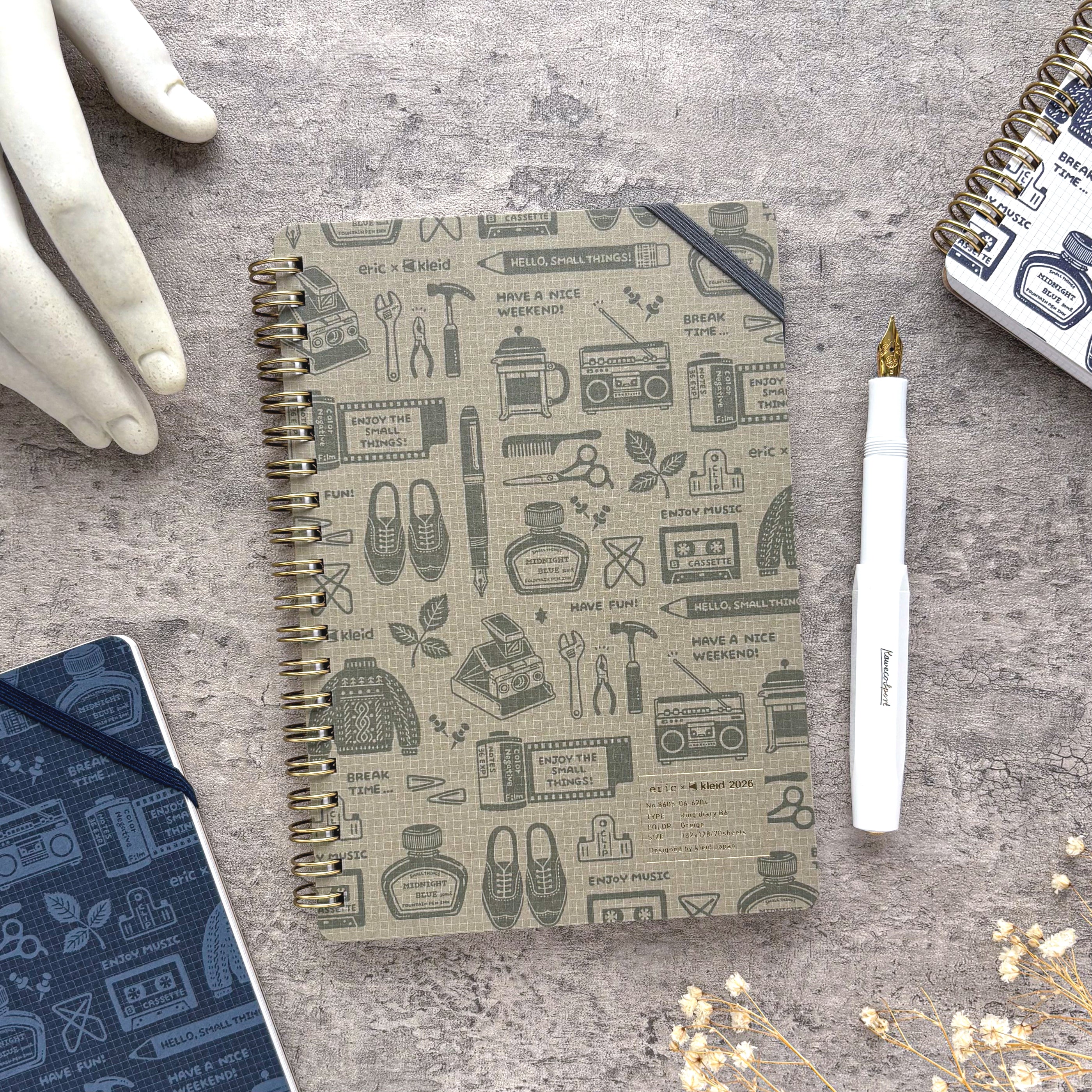 [SALE] eric 2026 Planner - (3 Colors / B6 Size)