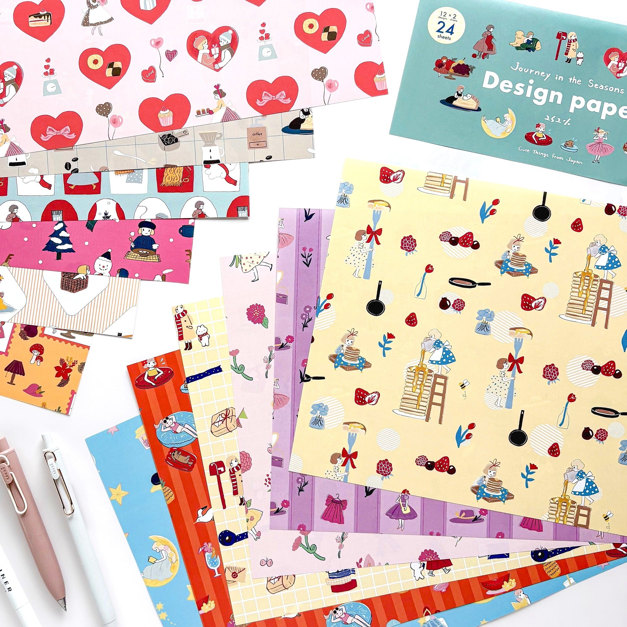 CTFJ x 252% / Design Paper Set - Journey of the Seasons