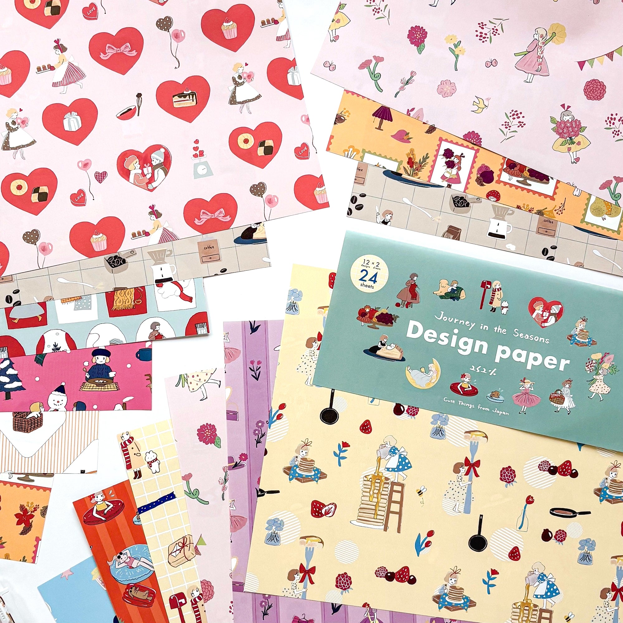 CTFJ x 252% / Design Paper Set - Journey of the Seasons