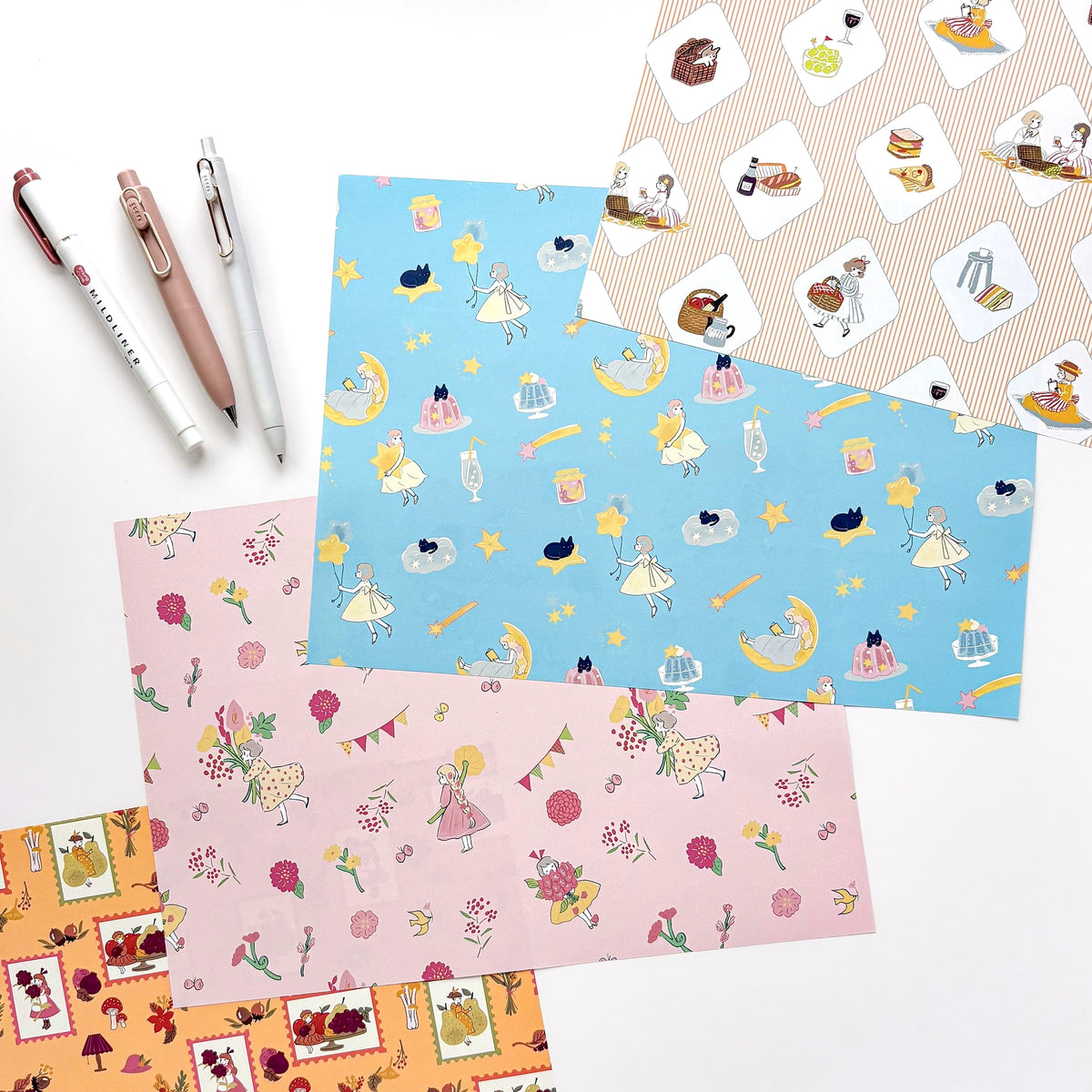 CTFJ x 252% / Design Paper Set - Journey of the Seasons