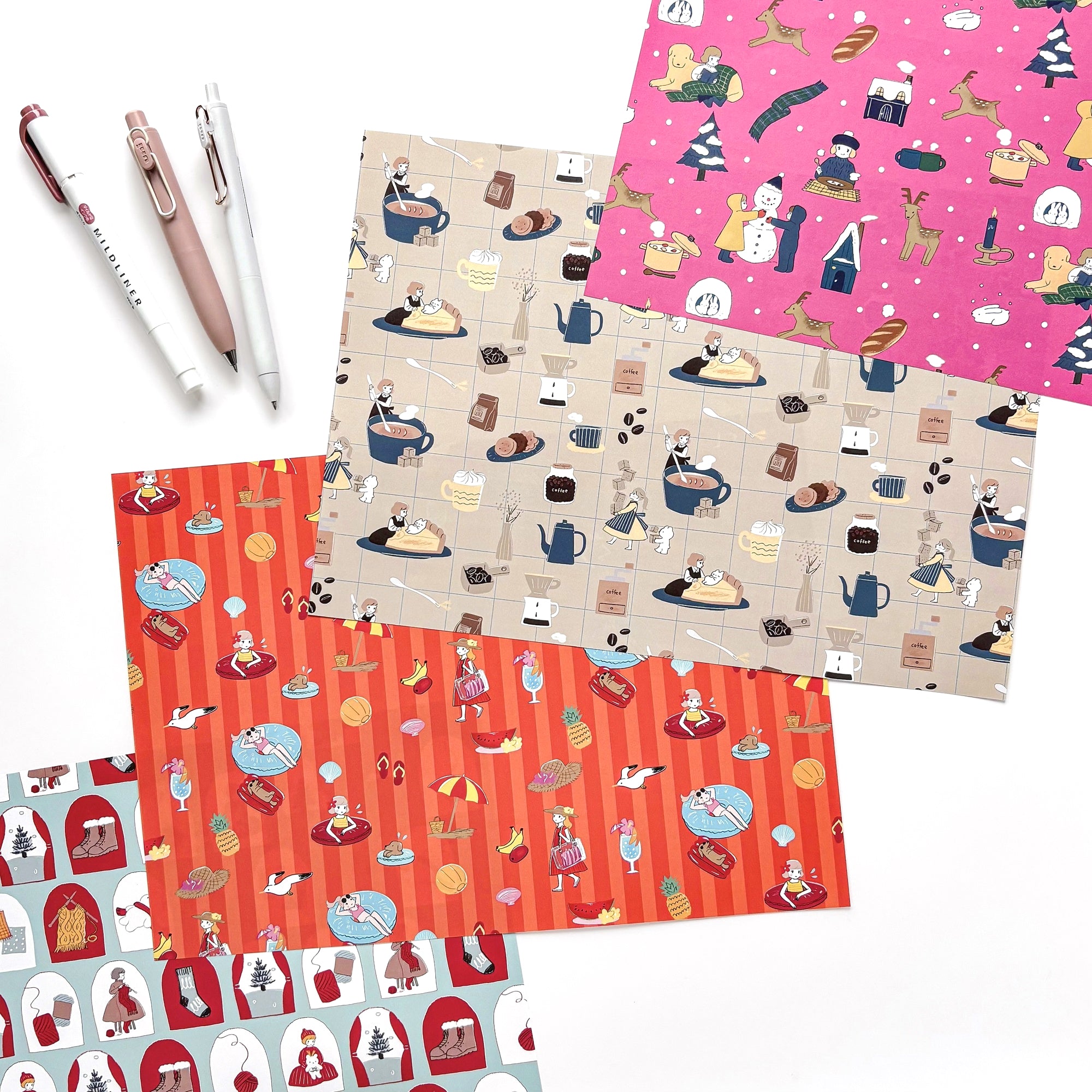 CTFJ x 252% / Design Paper Set - Journey of the Seasons