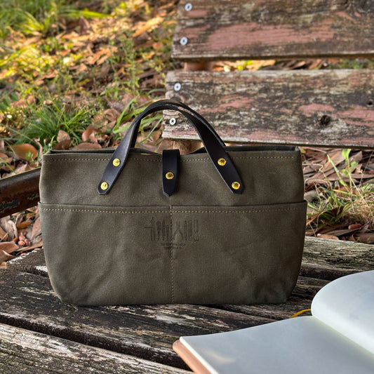 The Superior Labor / Paraffin Canvas Mini Bag - Khaki