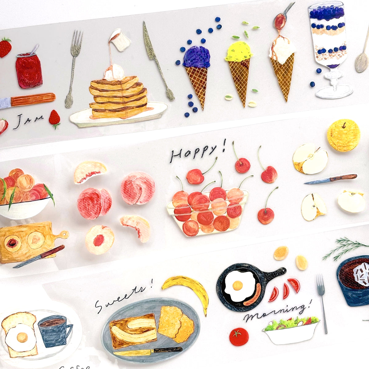 Ayu Iwashima / Foil-Stamped Clear Roll Stickers
