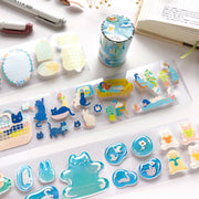 Nodoka Miyashita / Foil-Stamped Clear Roll Stickers