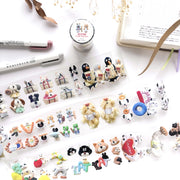 ICCHI / Foil-Stamped Clear Roll Stickers