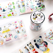 CYILABO / Foil-Stamped Clear Roll Stickers