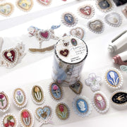 atelier.417 / Foil-Stamped Clear Roll Stickers