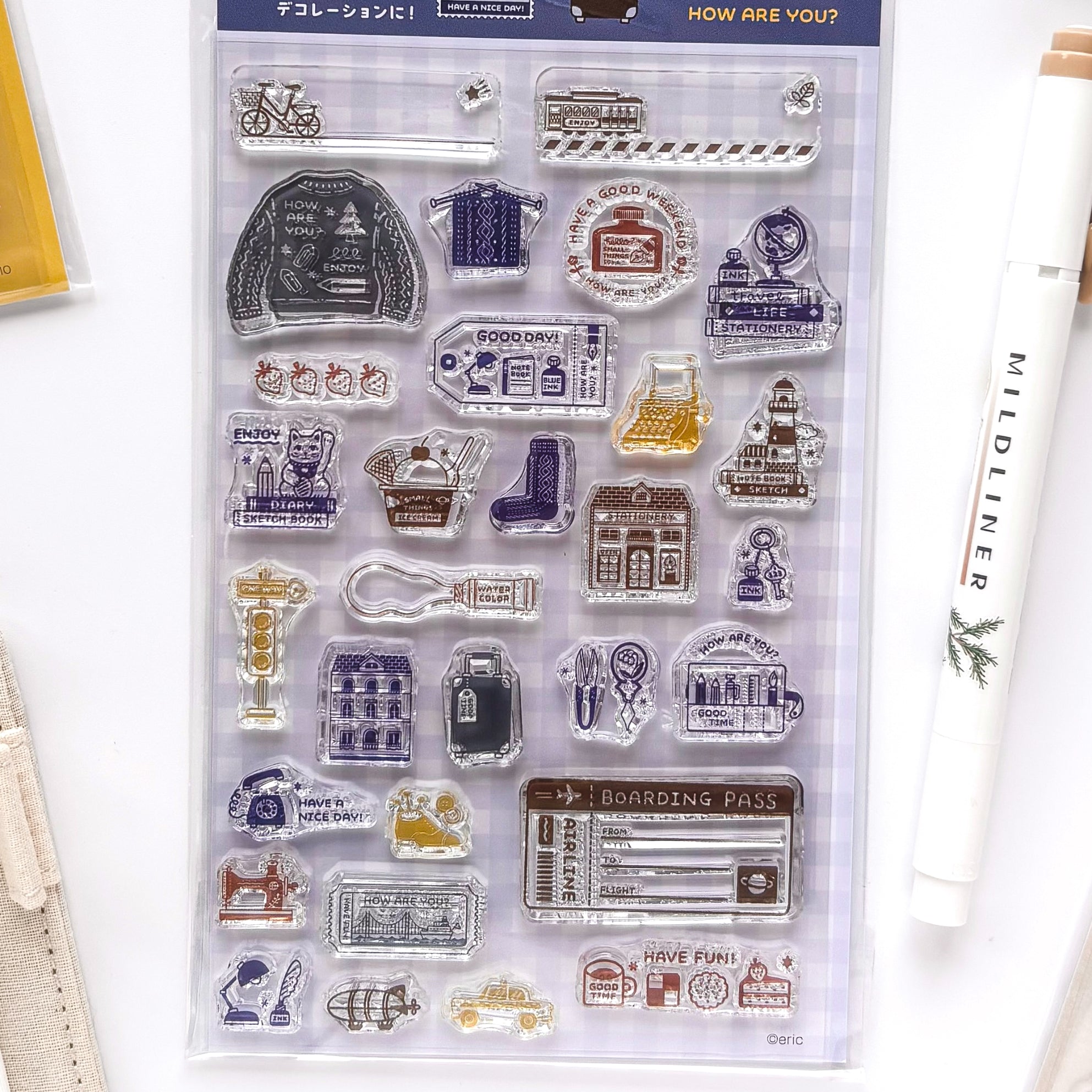 eric / Clear Stamp