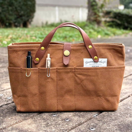 The Superior Labor / Paraffin Canvas Mini Bag - Brown