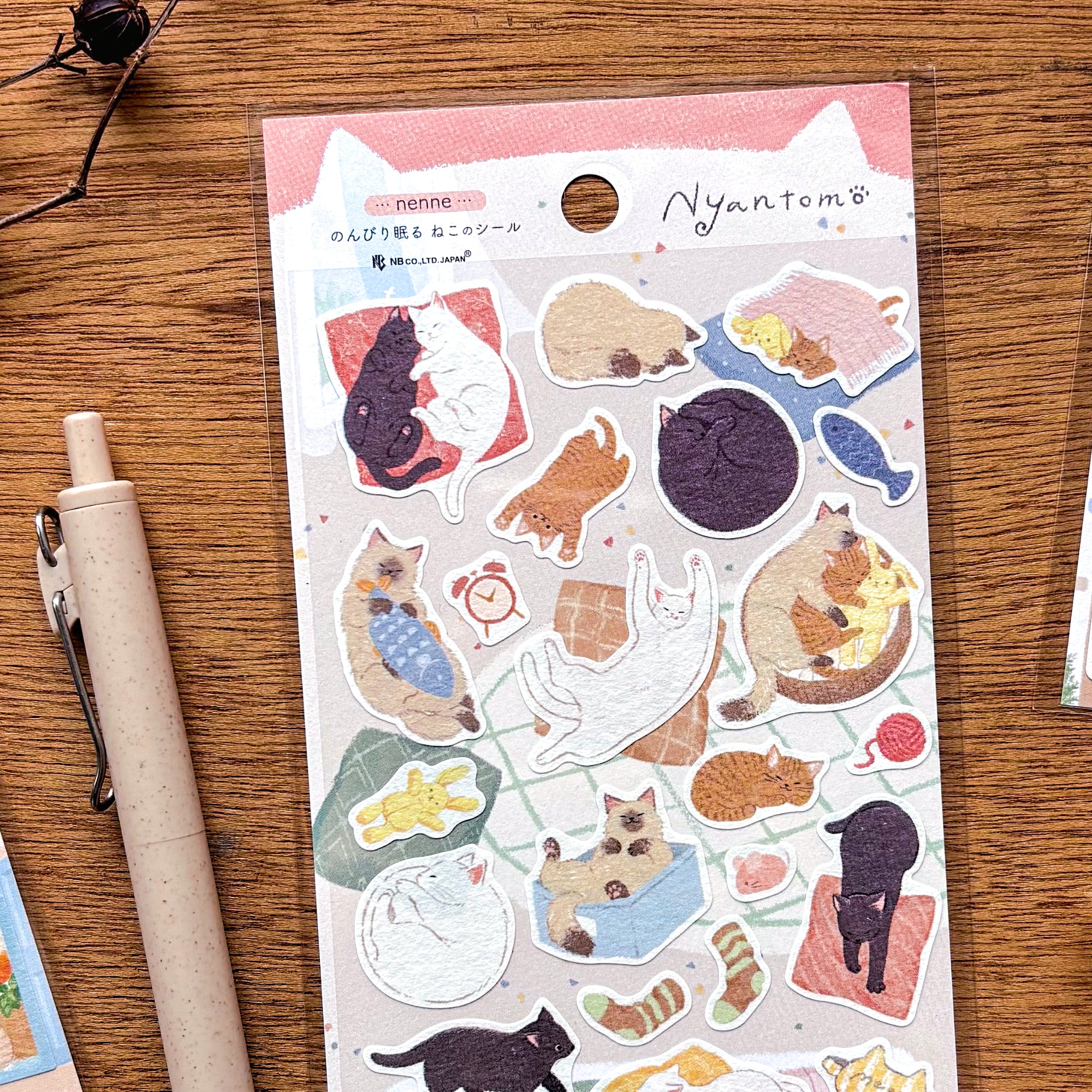 Cat Stickers - Sleepy Cats
