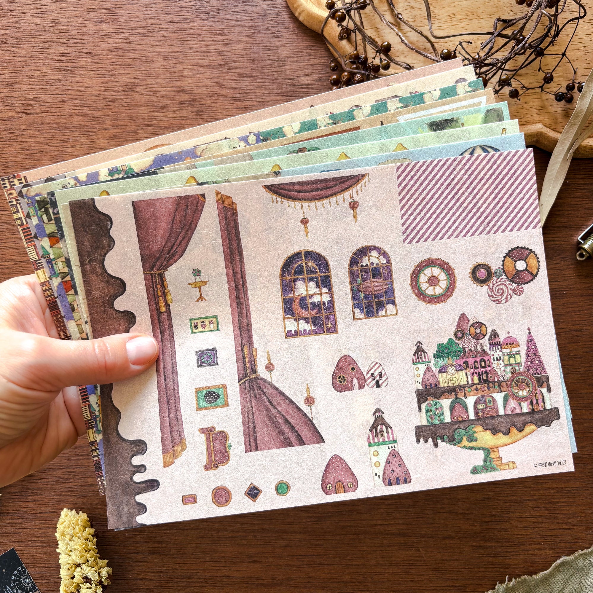 Kuusoogai / Deco Paper Kit