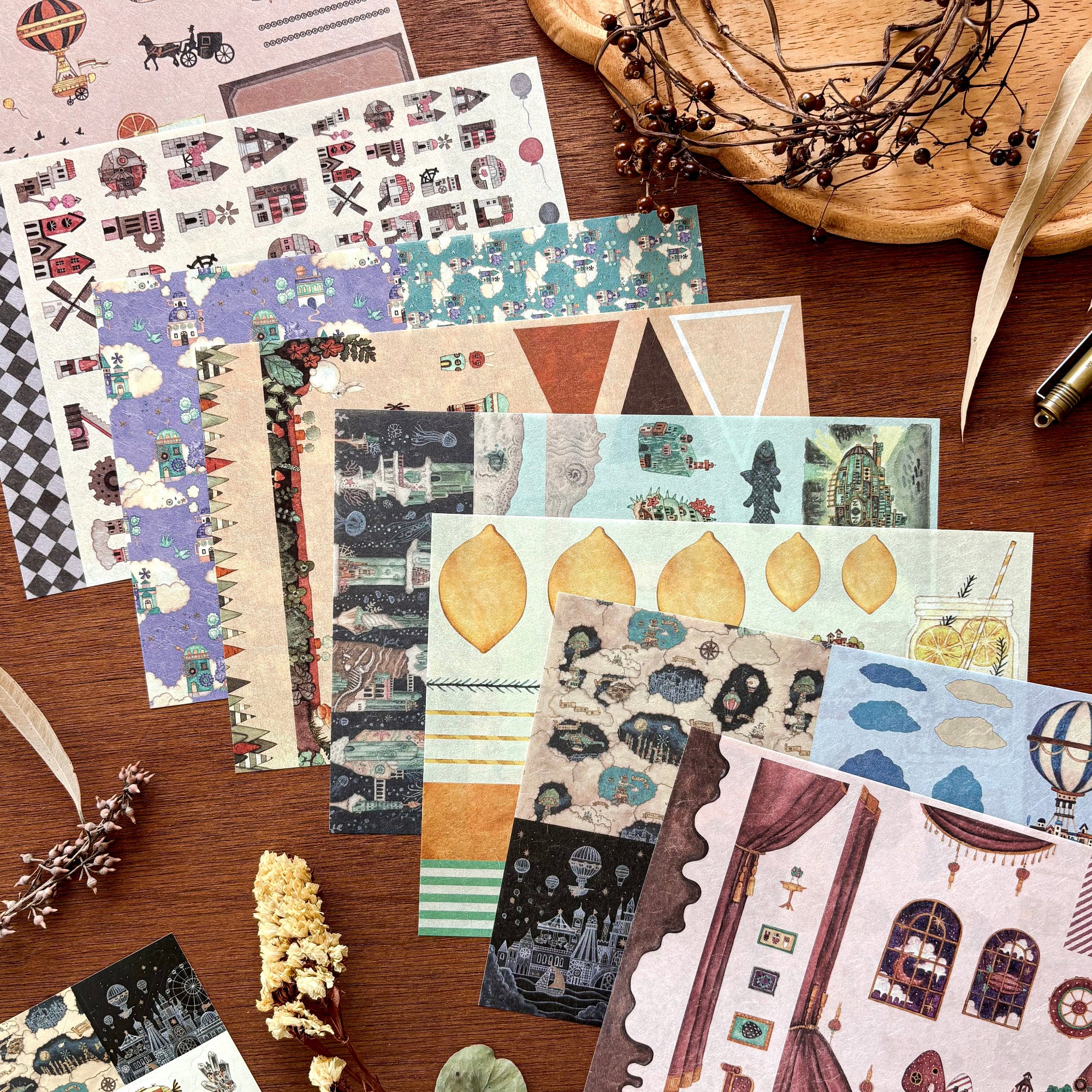 Kuusoogai / Deco Paper Kit