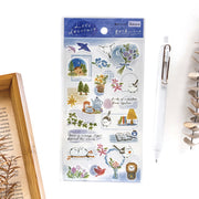 Deco Time Stickers - Long-tailed Tit (set of 2 sheets)