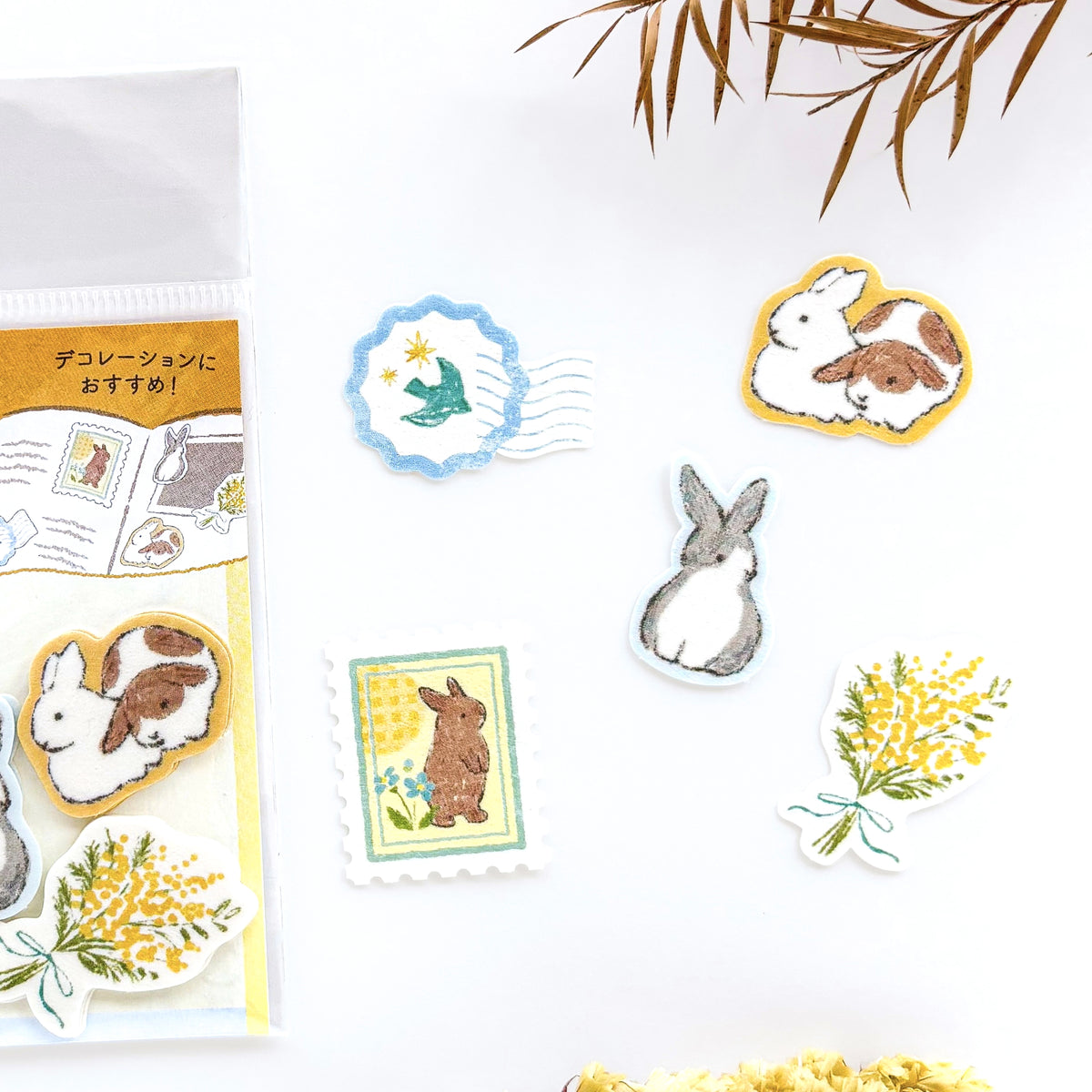 Flake Stickers - Bunny