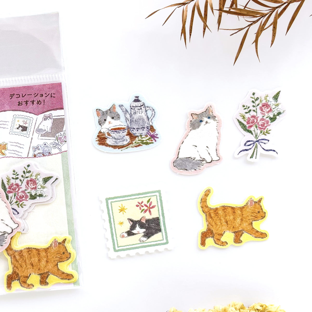 Flake Stickers - Cat