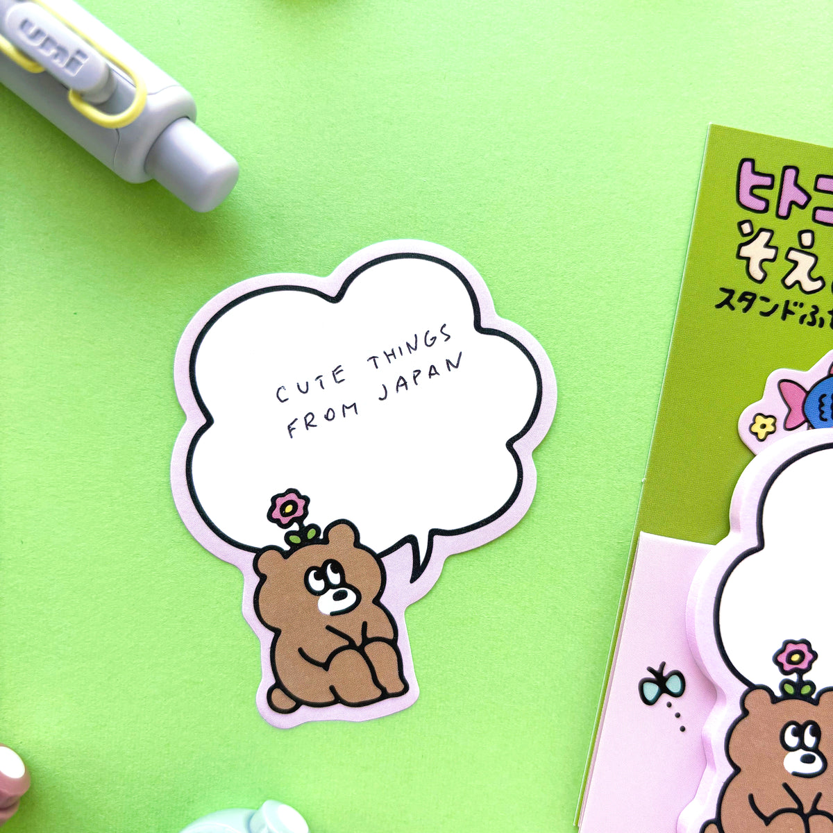 Mind Wave / Stand Sticky Notes - Bear