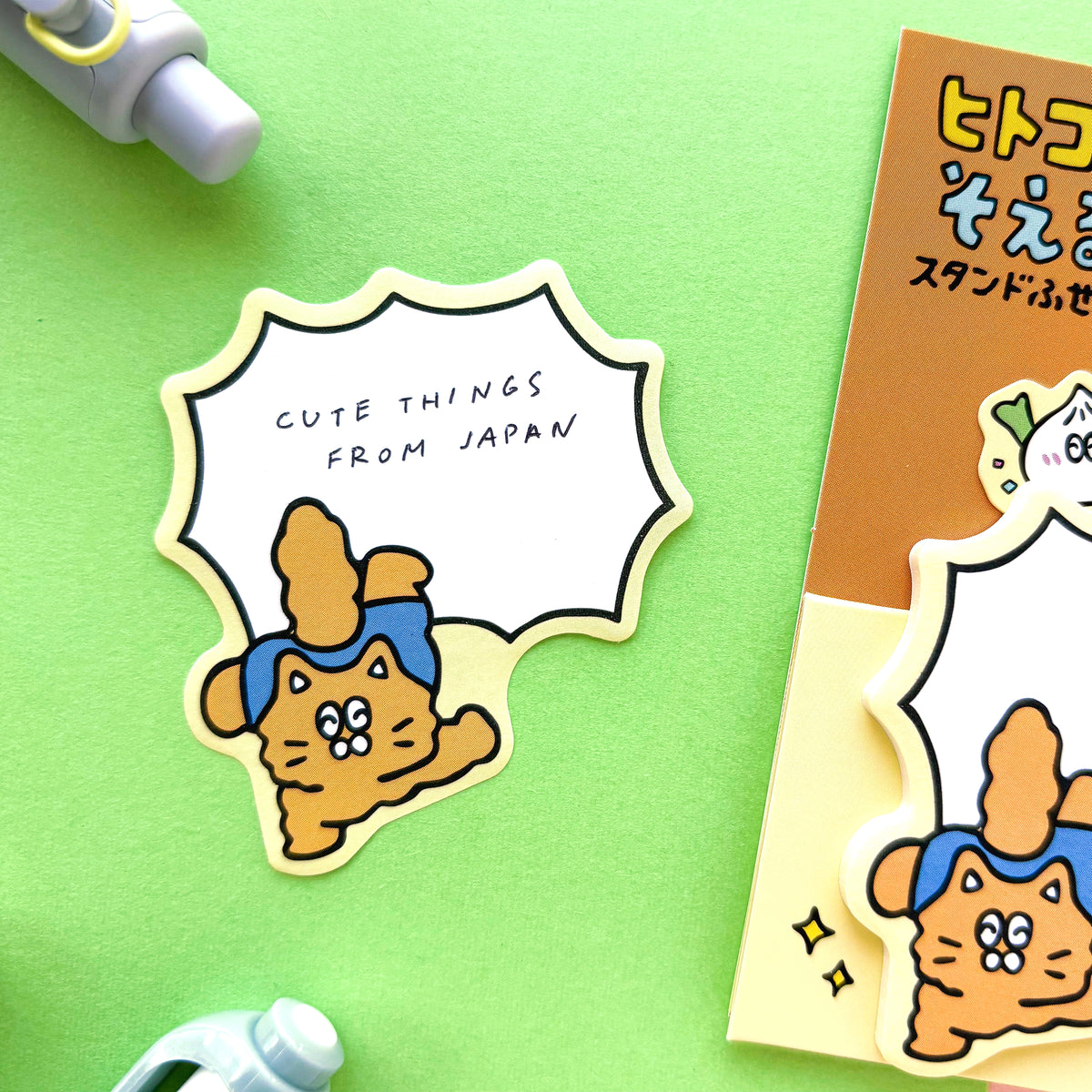 Mind Wave / Stand Sticky Notes - Cat