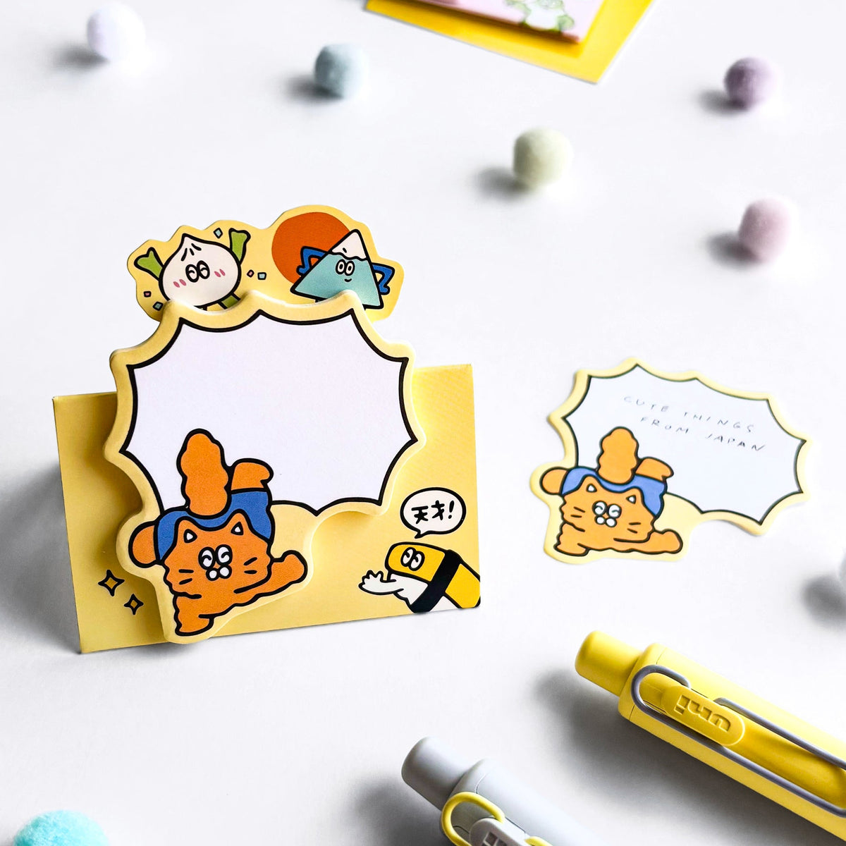 Mind Wave / Stand Sticky Notes - Cat