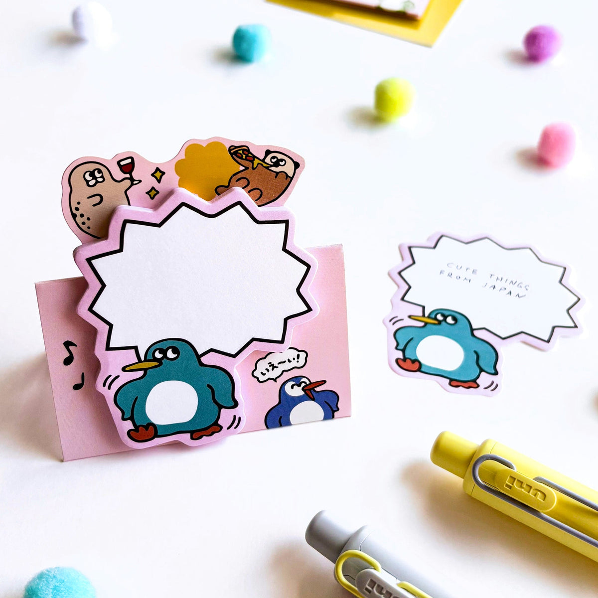 Mind Wave / Stand Sticky Notes - Penguin
