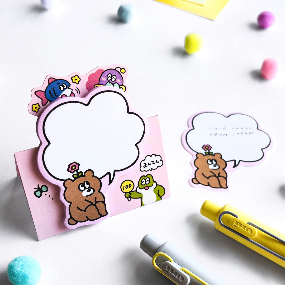 Mind Wave / Stand Sticky Notes - Bear