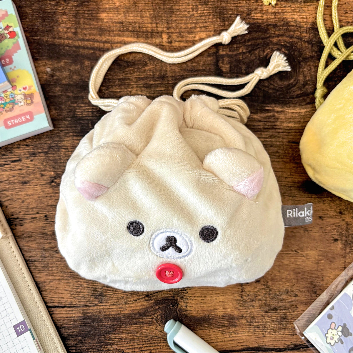 Rilakkuma / Drawstring Bag - Rilakkuma (5 designs)