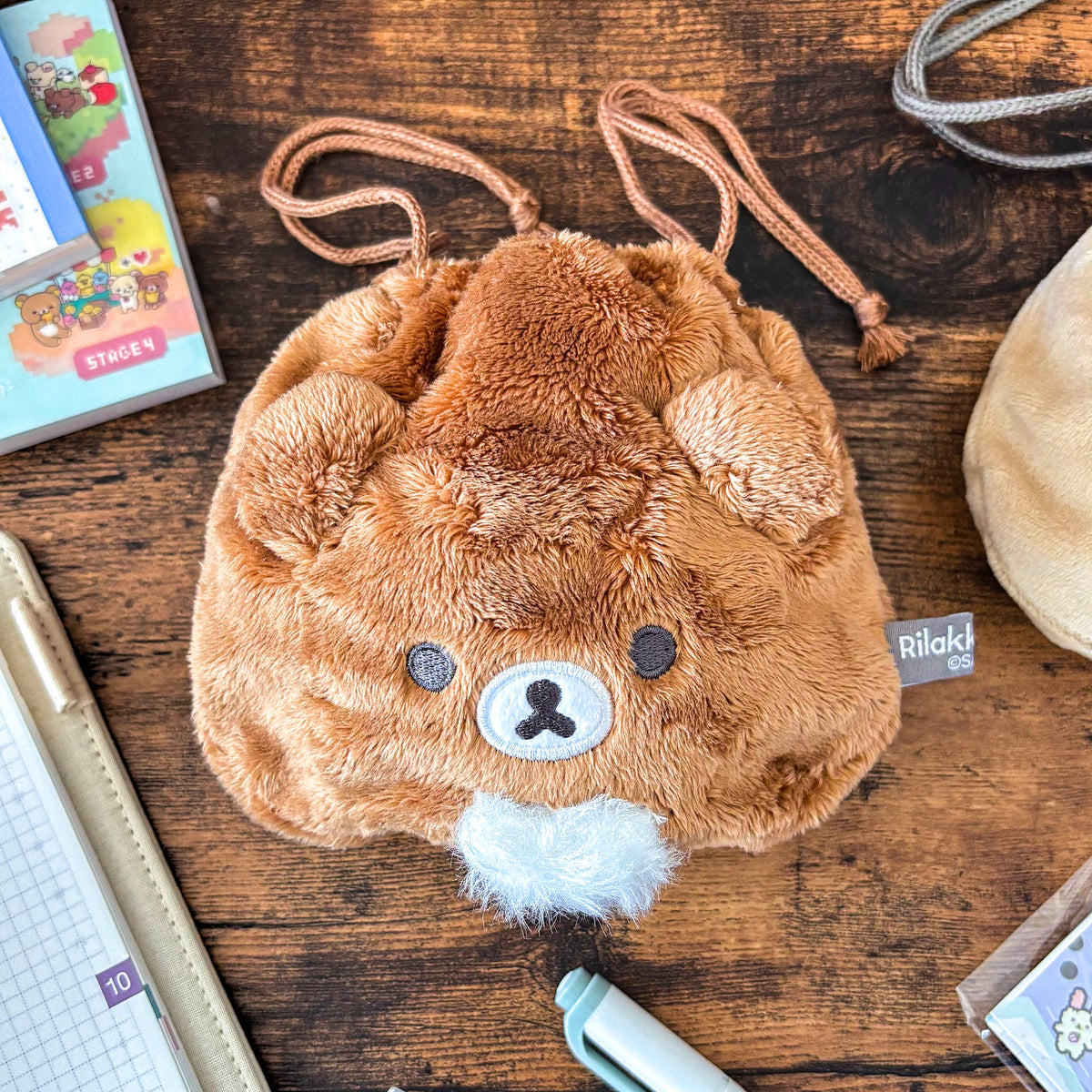 Rilakkuma / Drawstring Bag - Rilakkuma (5 designs)