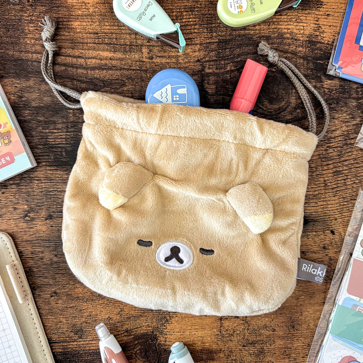 Rilakkuma / Drawstring Bag - Rilakkuma (5 designs)