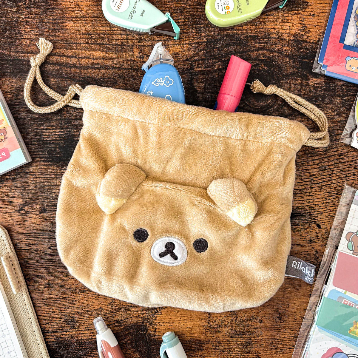 Rilakkuma / Drawstring Bag - Rilakkuma (5 designs)