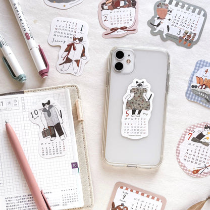 Shoichiro Tobimatsu / 2026 Calendar Sticker Set