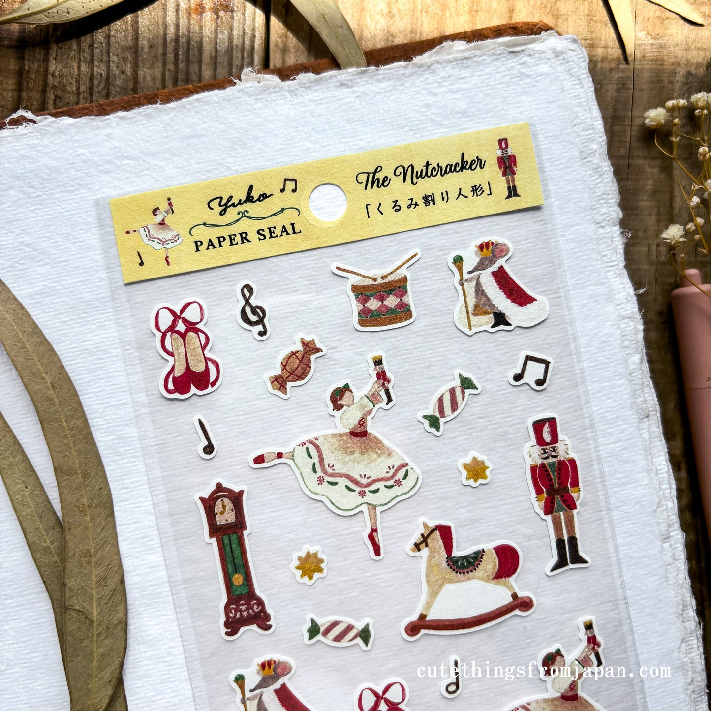Yuko Stickers - Nutcracker Doll