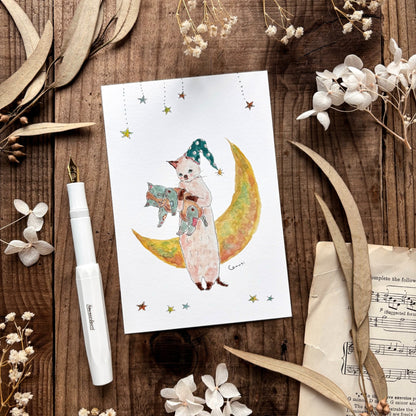 Tocorocomugi / Postcard - Starry Night