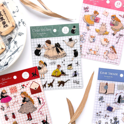 Rei Kurahashi / Clear Stickers - Coordinated