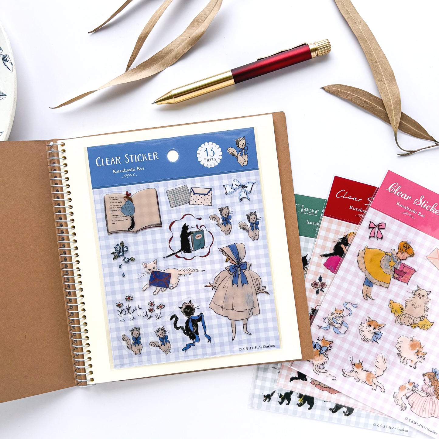 Rei Kurahashi / Clear Stickers - Coordinated