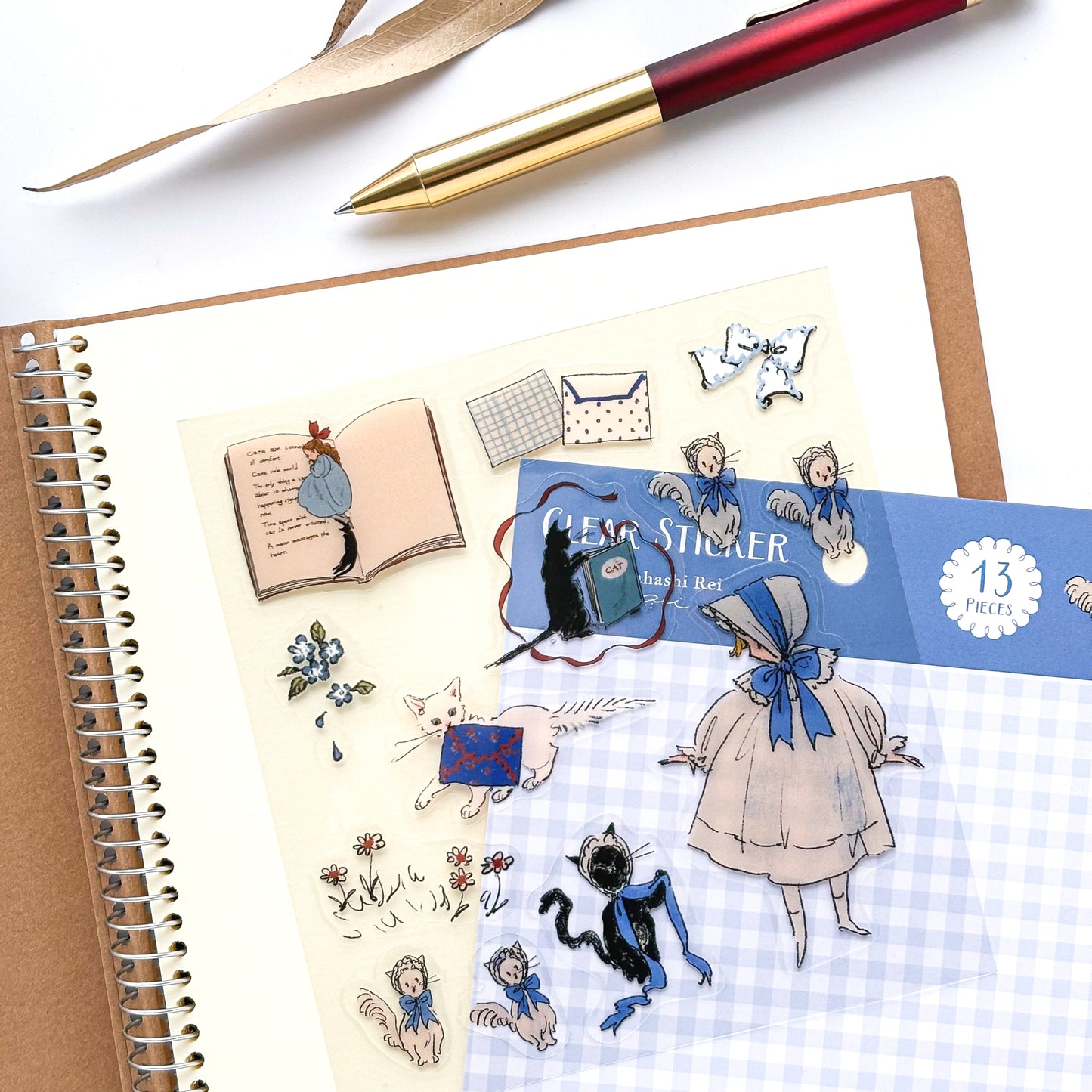 Rei Kurahashi / Clear Stickers - Coordinated