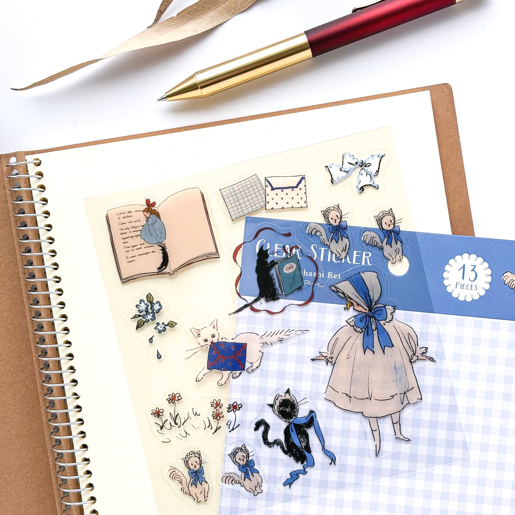 Rei Kurahashi / Clear Stickers - Coordinated