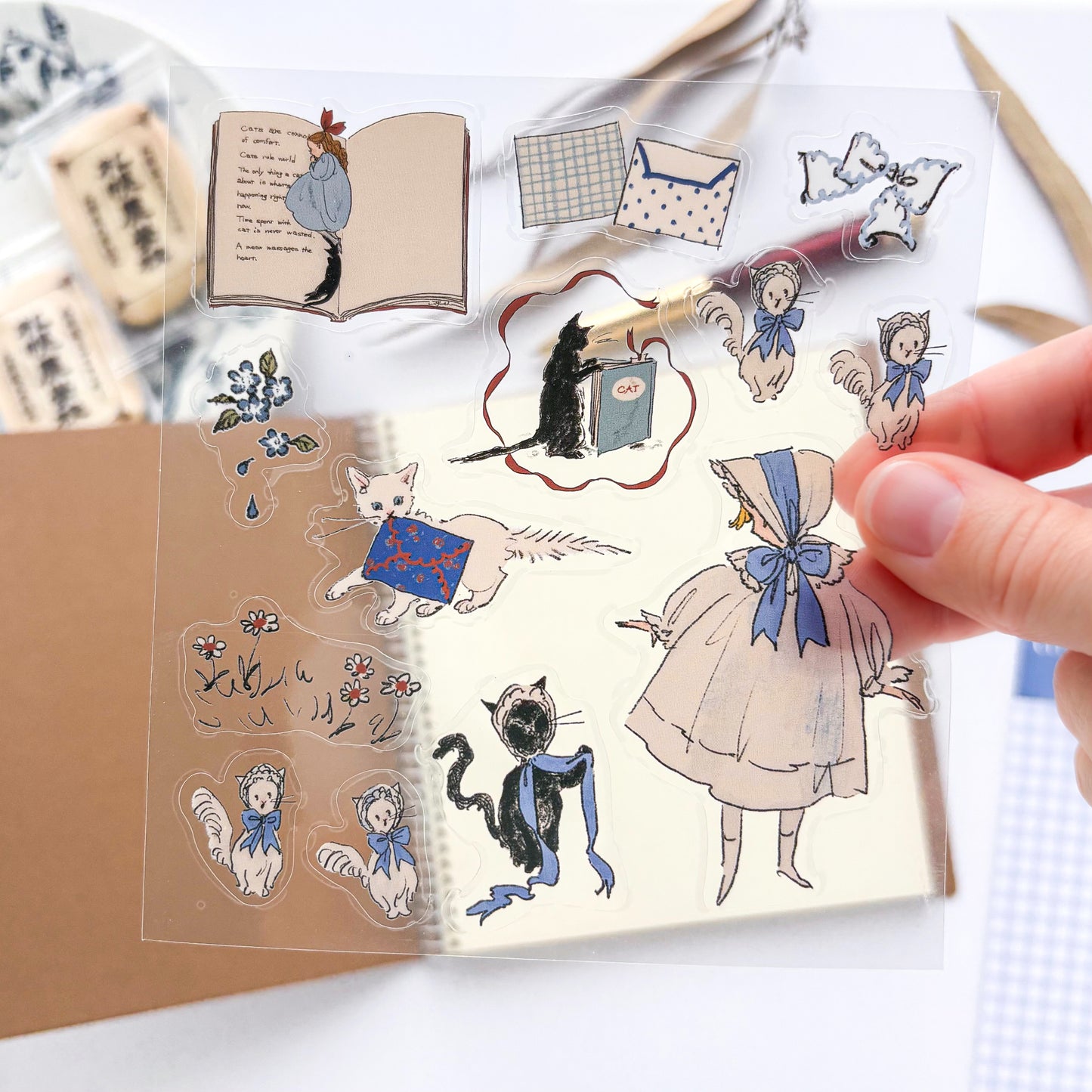 Rei Kurahashi / Clear Stickers - Coordinated