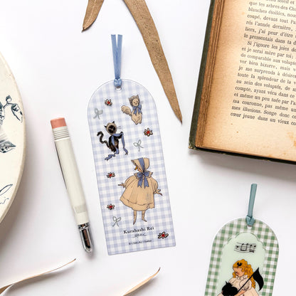 Rei Kurahashi / Clear Bookmark - Blue