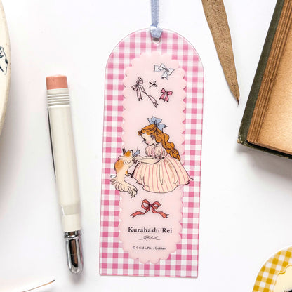 Rei Kurahashi / Clear Bookmark - Pink