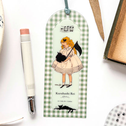 Rei Kurahashi / Clear Bookmark - Green