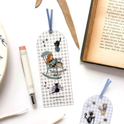 Rei Kurahashi / Clear Bookmark - Black