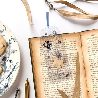 Rei Kurahashi / Clear Bookmark - Blue