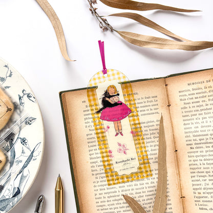 Rei Kurahashi / Clear Bookmark - Yellow