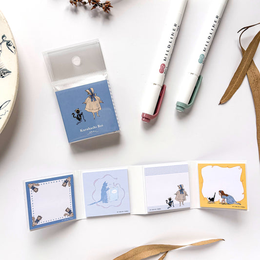 Rei Kurahashi / Book-style Sticky Notes - Cordinated