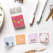 Rei Kurahashi / Book-style Sticky Notes - Cat Day