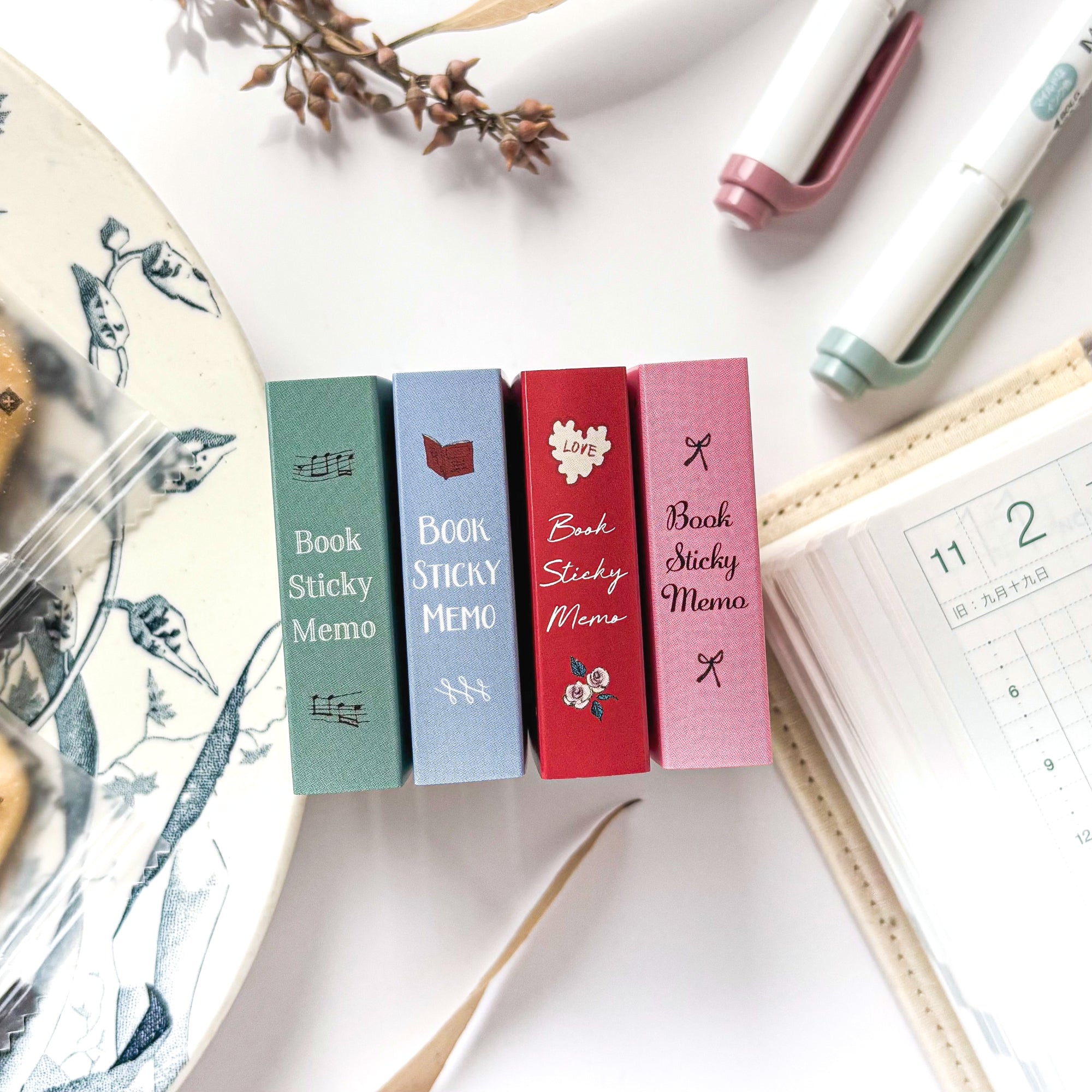 Rei Kurahashi / Book-style Sticky Notes - Cordinated