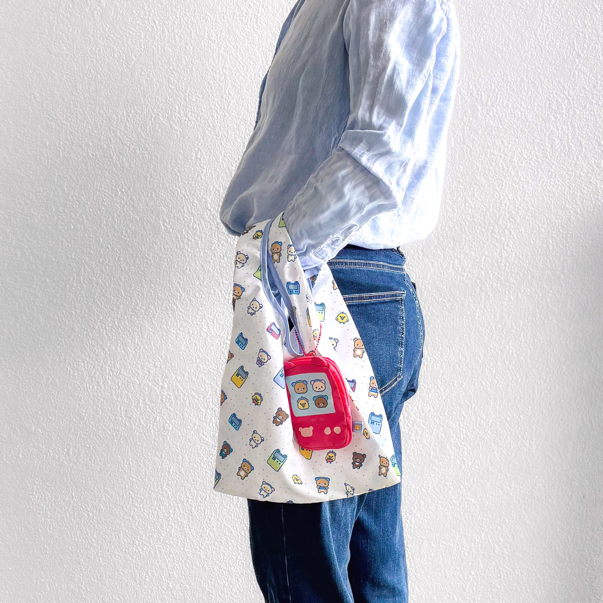 Rilakkuma / Eco Bag - Pixel Rilakkuma